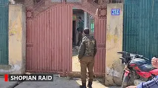 Police Raid Former Hurriyat Leader's House in Shopian | UAPA Case Investigation