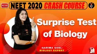 NEET Biology MCQ with Answer | Crash Course NEET 2020 Preparation | NEET MCQ Biology | Garima Goel