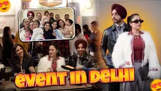 Delhi Event Day + Evening Friends Meetup | Full Masti Vlog 🥂