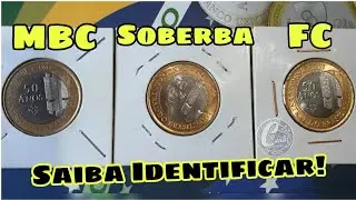 Saiba se sua moeda &eacute; MBC, SOBERBA ou FC - Veja como identificar #moedarara