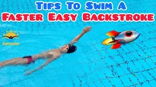 Tips To Swim Faster Easy Backstroke (Coin Drill)[Grip It And Rip It]