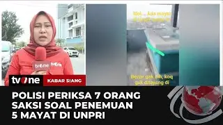 Penemuan 5 Jenazah di Kampus, Polisi Dalami Prosedur Dokumen Kadaver | Kabar Siang tvOne