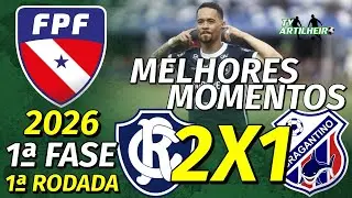 [Parazão '26] 1ª Rodada | Remo 2 X 1 Bragantino | Melhores Momentos | TV ARTILHEIRO