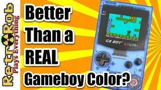 Is this Clone Better Than the Real Gameboy Color? GB Boy Unboxing and Review (better sound)