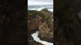 Large Waves off Garrapata In Big Sur