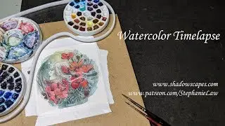 Watercolor Timelapse - Dreamer Part II