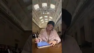5-часовое продуктивное обучение в Гарвардской библиотеке со мной с использованием моего любимого ...