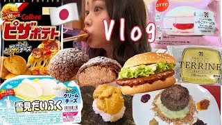 【モッパンVlog】彼氏と喧嘩した時は爆食してもいいよな？🥺食べ過ぎて動画が長くなっちゃた🍗