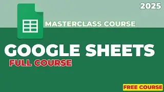 Sorting and Filtering Data in Google Sheets | Google Sheets Beginner Sheets Tutorial
