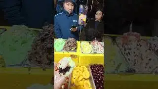 #streetfood Popular street sweets desserts Live 🔴
