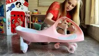 R for Rabbit swing car