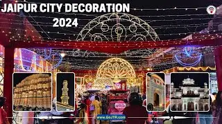 Jaipur City Decoration | Jaipur City Lighting | Pinkcity Beautiful Lighting