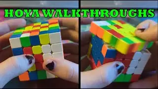 5x5 Cross Edges Example Solves, Part 1 | Hoya Method Walkthroughs (Advanced)