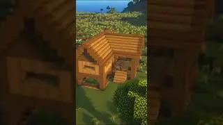 Minecraft wood house tutorial#short