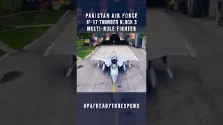 PAF JF-17 Block 3 Fighter #pakistanairforce #jf17block3 #paffalcons