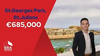 TOURING a Seafront Apartment in St.Georges Park, St.Julians| Kyle Bonnici. Tour
