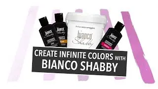 How to create infinite colors with the Bianco Shabby Chalk Paint | Tutorial Shabby Chic DIY