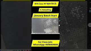 Mobile Repairing Classes | Ic Reballing Tricks