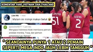 KOMENTAR FANS VIETNAM DAN THAILAND USAI LAGA INDONESIA VS VIETNAM #seagames #megawatihangestri
