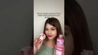 Cobain Cleanface Micellar Water Sakura White effortless hapus lipstick🥰💄#cleanface