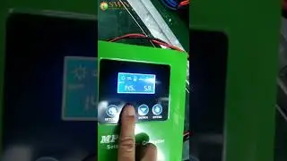 How to test solar controller input and battery current?