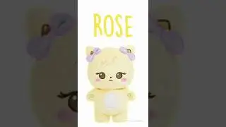 🖤&bull;peluches de cada integrante de blackpink&bull;🖤#edit #blackpink #shorts