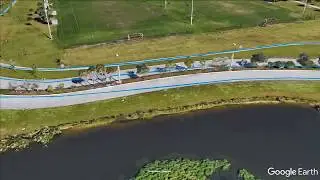 Flyover: Paradise Coast Half Marathon Course Map