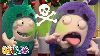 What To Do With A Pungent Party Guest? 🦨☠️ | Oddbods Full Episode | Funny Cartoons for Kids