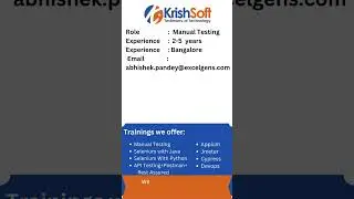 Software Testing Job updates.