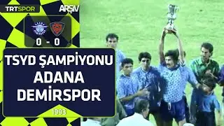 Adana Demirspor - Mersin İdman Yurdu: 0-0 (1993 TSYD Adana Kupası Adana Demirspor'un)