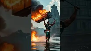 #IndianArmy #CinematicAction #BurningTrain #AirJump #Realistic4K #HeroicMoment #RescueMission