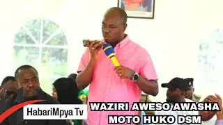 KIMEUMANA: Hellen Apigiwa Simu ya Moto na Waziri Aweso, AMFYATUA MBELE ya HADHARA 