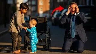 Al hijo de un multimillonario le dan 7 días de vida… y un niño pobre cambia su destino 😱