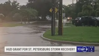 St. Pete getting millions to recover from Hurricanes Idalia and Helene