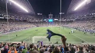 The moment The Sounders win the Concacaf Champions League.