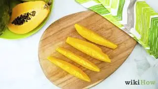 How to Cut a Papaya