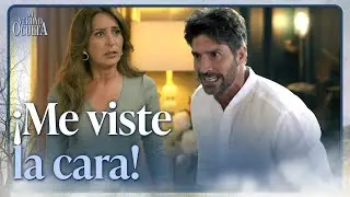 Luciano desprecia a Larisa por mentirosa | Mi Verdad Oculta 3/4 | Capítulo 45