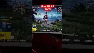 iPad Mini 5 PUBG Test 2025 | Smooth + 60FPS Gameplay Performance | iPad Mini 5 Gaming Test #shorts