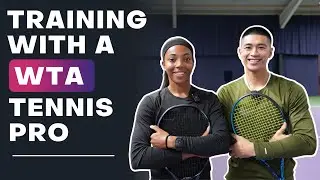 Тренировка с профессиональной теннисисткой WTA &mdash; Лорин Джон Батист