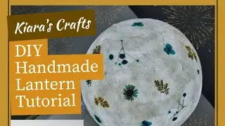 Mommy & Me Diwali Craft: Simple Tissue Paper Lantern Decoration