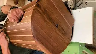 CAJARONDA: Majid shows how he builds his round Cajon