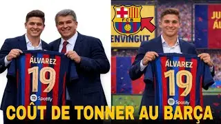 🚨 C&rsquo;EST OFFICIEL ! JULI&Aacute;N ALVAREZ D&Eacute;BARQUER AU BAR&Ccedil;A ET FRANCHIR UNE NOUVELLE PAGE 🔵🔴