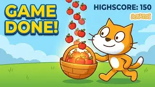 Catch The Apple Game In Scratch | EP1