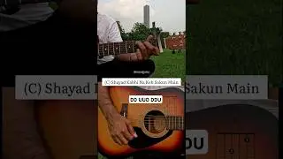 Shayad Guitar lesson | Easy for beginners #shorts #arijitsingh