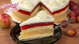 Saftige Apfel-Pflaumen-Torte 🍎 Einfaches und schnelles Rezept
