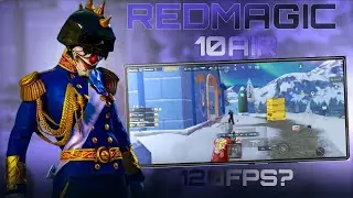 RED MAGIC 10 AIR NEW UPDATE 4.0 TEST 120 FPS FULL GRAPHICS 😱