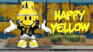 *GIVEAWAY* Happy Yellow SuperKranky from OG Slick & Superplastic - Review/Unboxing!