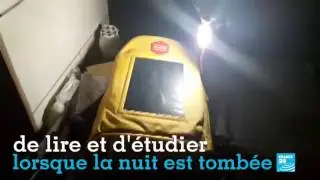 Les Observateurs   France 24  - Solarpak le cartable Solaire