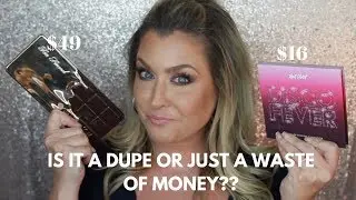 IS IT A DUPE OR JUST A WASTE OF MONEY | FACECANDY DISCO FEVER VS TOO FACED CHOCOLATE GOLD PALETTE