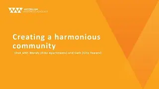 Harmonious communities for apartment buildings